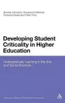 Developing Student Criticality in Higher Education cover