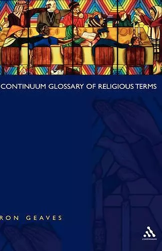 Continuum Glossary of Religious Terms cover