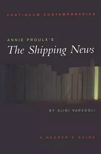 Annie Proulx's The Shipping News cover