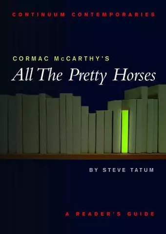 Cormac McCarthy's All the Pretty Horses cover