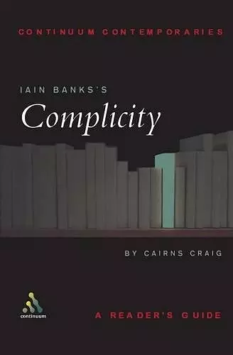 Iain Banks's Complicity cover
