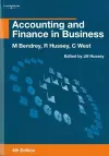 Accounting and Finance in Business cover