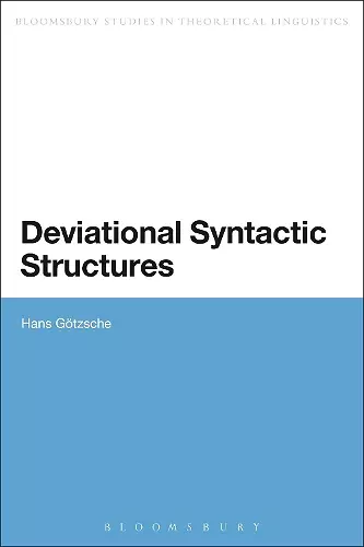 Deviational Syntactic Structures cover