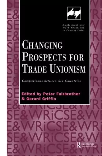 Changing Prospects for Trade Unionism cover