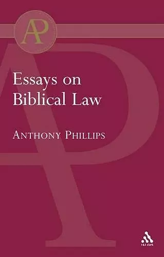 Essays on Biblical Law cover
