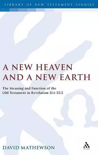 A New Heaven and a New Earth cover