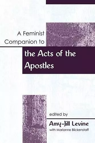A Feminist Companion to the Acts of the Apostles cover