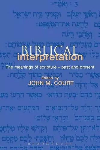 Biblical Interpretation cover