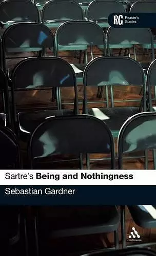 Sartre's 'Being and Nothingness' cover