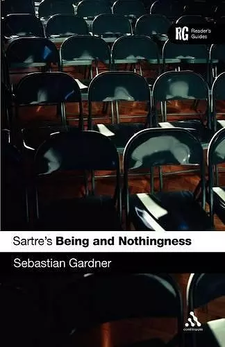 Sartre's 'Being and Nothingness' cover