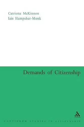 Demands of Citizenship cover