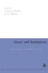 Genre and Institutions cover