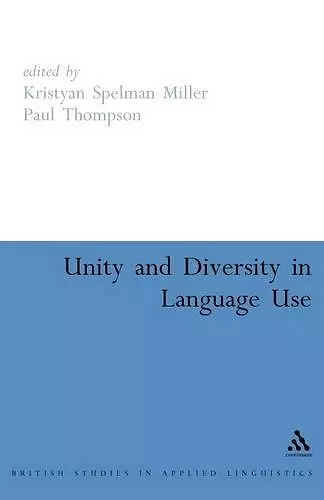 Unity and Diversity in Language Use cover