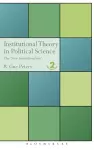 Institutional Theory in Political Science cover