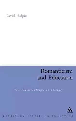 Romanticism and Education cover