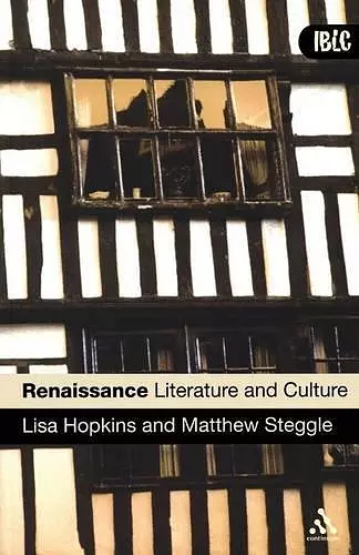 Renaissance Literature and Culture cover