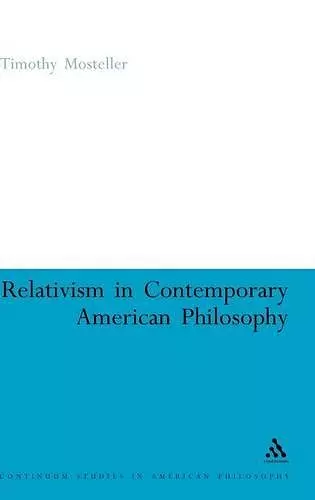 Relativism in Contemporary American Philosophy cover