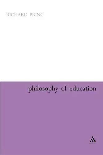 The Philosophy of Education cover