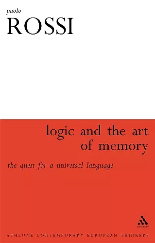 Logic and the Art of Memory cover