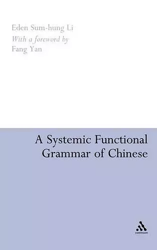 A Systemic Functional Grammar of Chinese cover