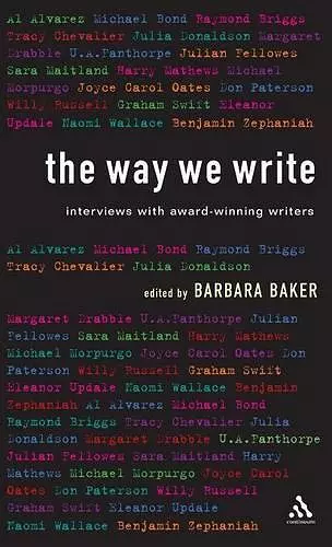 The Way We Write cover