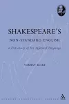 Shakespeare's Non-Standard English cover
