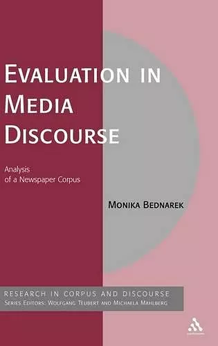 Evaluation in Media Discourse cover