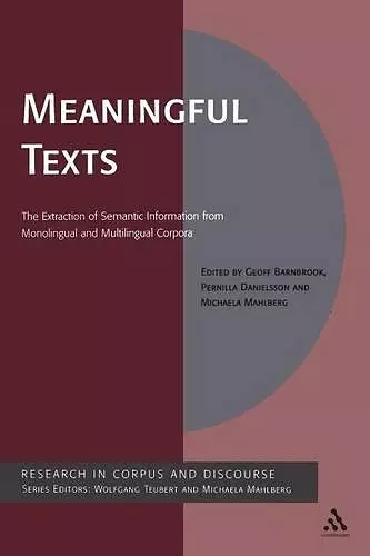 Meaningful Texts cover