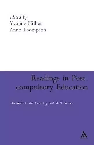 Readings in Post-compulsory Education cover