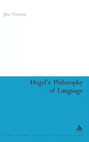 Hegel's Philosophy of Language cover