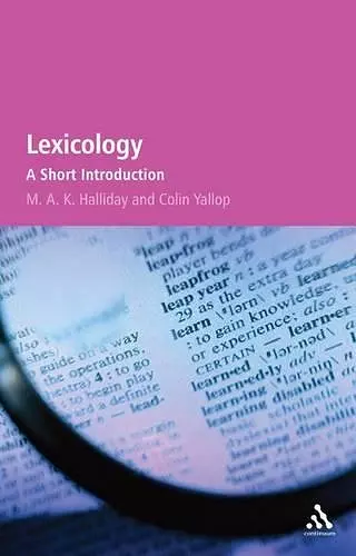 Lexicology cover