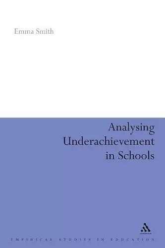 Analysing Underachievement in Schools cover