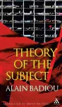 Theory of the Subject cover