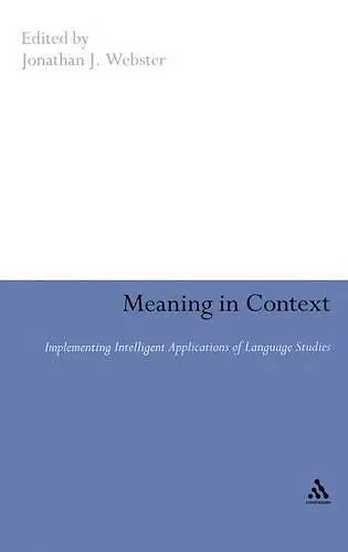 Meaning in Context cover