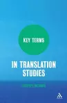 Key Terms in Translation Studies cover