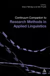 Continuum Companion to Research Methods in Applied Linguistics cover