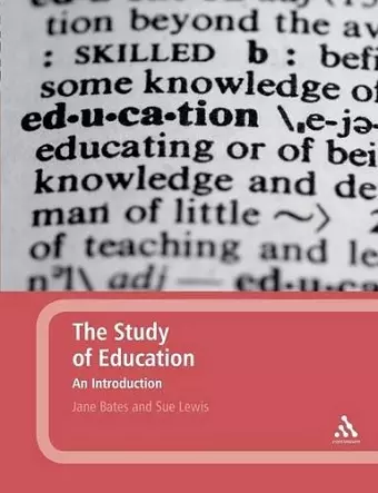 The Study of Education: An Introduction cover