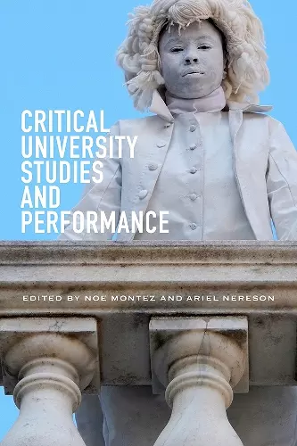 Critical University Studies and Performance cover