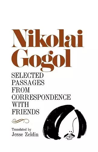 Selected Passages from Correspondence with Friends cover