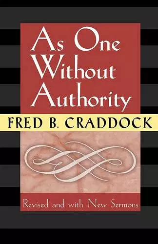 As One Without Authority cover