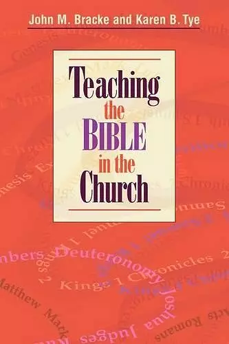 Teaching the Bible in the Church cover