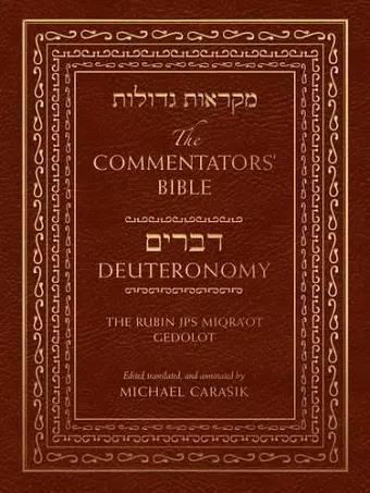 The Commentators' Bible: Deuteronomy cover