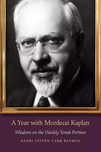 A Year with Mordecai Kaplan cover