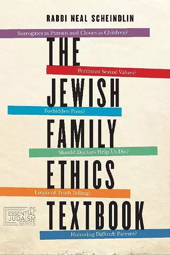 The Jewish Family Ethics Textbook cover