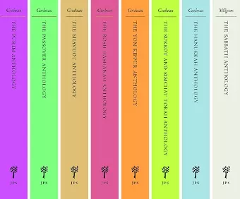 The JPS Holiday Anthologies, 8-volume Set cover