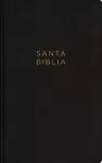 NBLA, Santa Biblia, Ultrafina, Letra grande, Leathersoft, Negro, Palabras de Jesús en rojo, con cierre cover