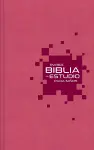 RVR60 Biblia de estudio para niños, Leathersoft, Rosado cover