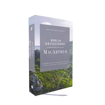 NBLA, Biblia devocional MacArthur, Tapa dura, Comfort Print cover