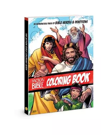 The Action Bible Coloring Book cover