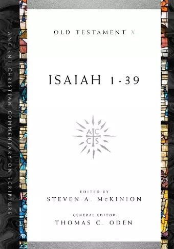Isaiah 1–39 cover